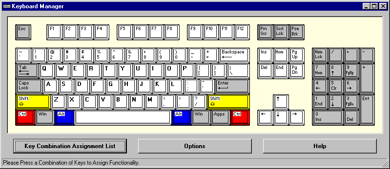 Click to view Keyboard Manager Deluxe 2.20 screenshot